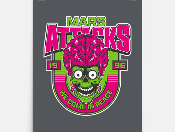 Mars Attacks We Come In Peace