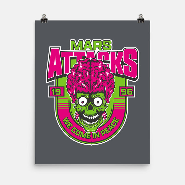 Mars Attacks We Come In Peace-None-Matte-Poster-CarloJ1956