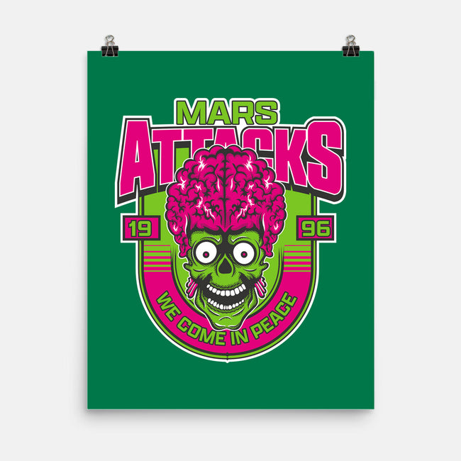 Mars Attacks We Come In Peace-None-Matte-Poster-CarloJ1956