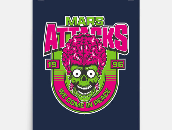 Mars Attacks We Come In Peace