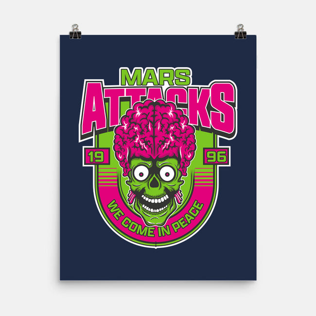 Mars Attacks We Come In Peace-None-Matte-Poster-CarloJ1956