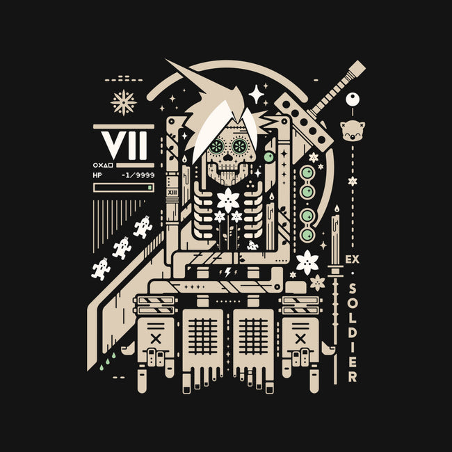 Cloudy With A Chance Of Bones-Mens-Basic-Tee-BadBox