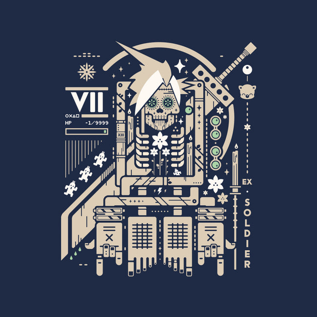 Cloudy With A Chance Of Bones-Mens-Basic-Tee-BadBox