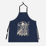 Cloudy With A Chance Of Bones-Unisex-Kitchen-Apron-BadBox