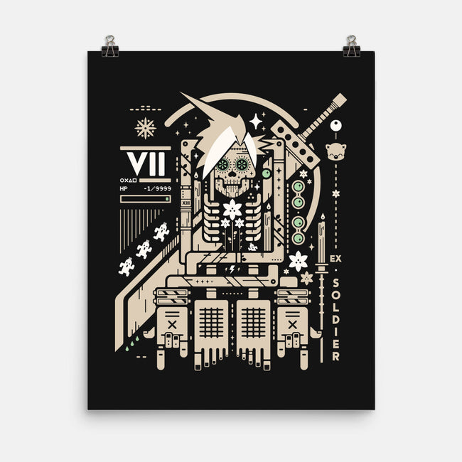 Cloudy With A Chance Of Bones-None-Matte-Poster-BadBox