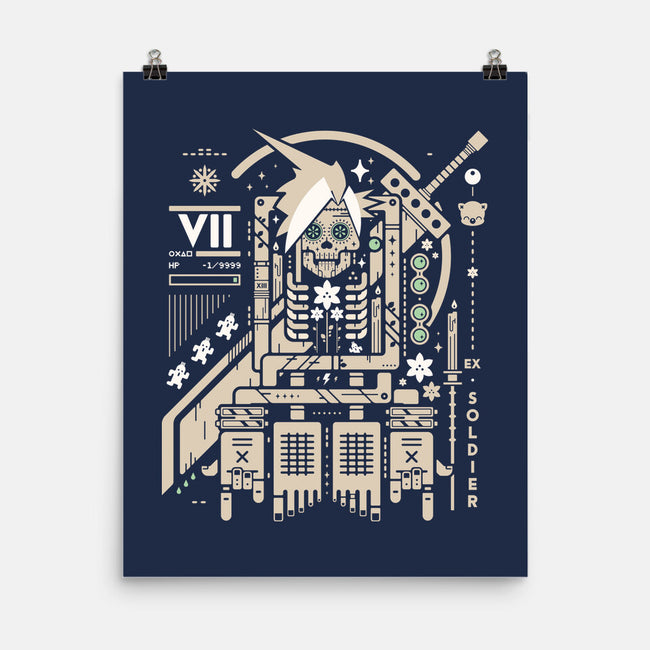 Cloudy With A Chance Of Bones-None-Matte-Poster-BadBox