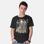 Cloudy With A Chance Of Bones-Mens-Basic-Tee-BadBox