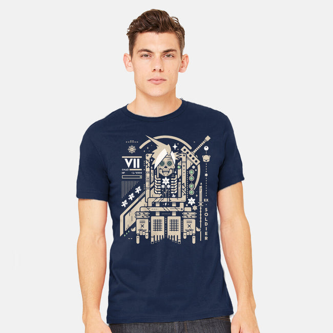 Cloudy With A Chance Of Bones-Mens-Heavyweight-Tee-BadBox