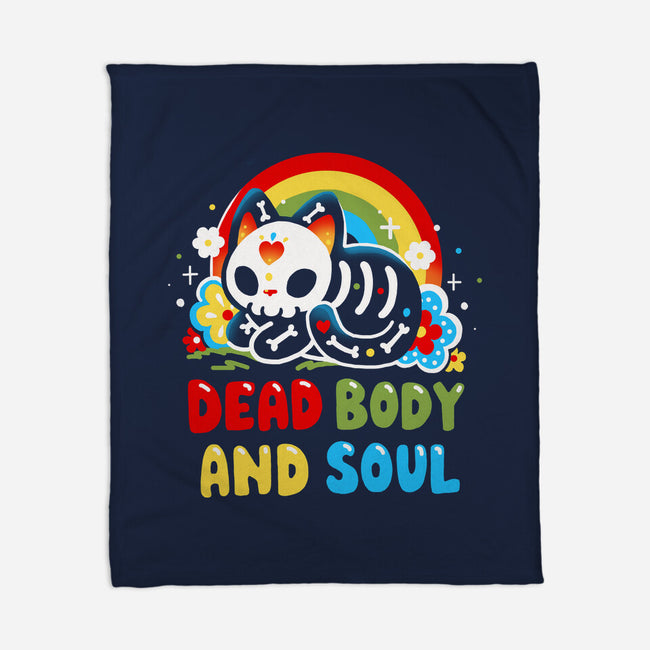 Dead Body And Soul-None-Fleece-Blanket-Vallina84