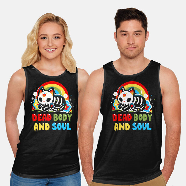 Dead Body And Soul-Unisex-Basic-Tank-Vallina84