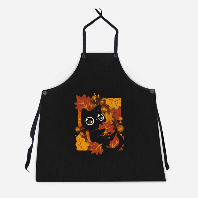 Van Gogh Autumn-Unisex-Kitchen-Apron-ricolaa