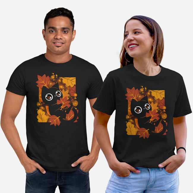 Van Gogh Autumn-Unisex-Basic-Tee-ricolaa