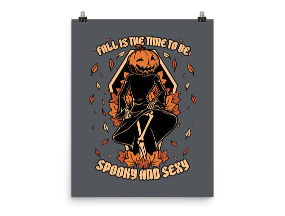 Spooky Fall Pumpkin