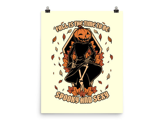 Spooky Fall Pumpkin