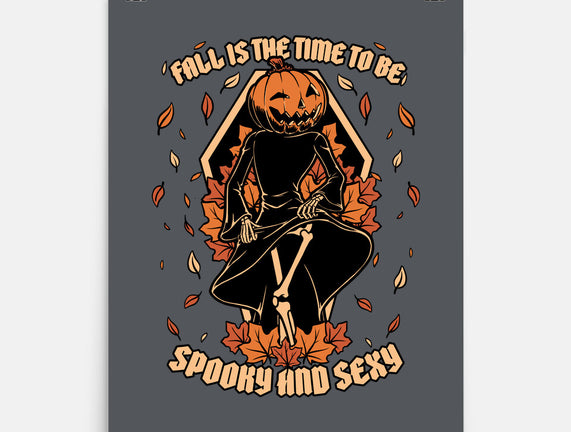 Spooky Fall Pumpkin