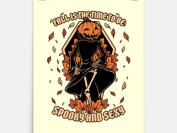 Spooky Fall Pumpkin