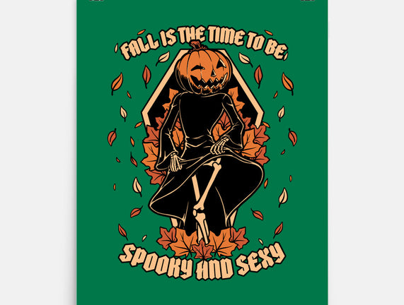 Spooky Fall Pumpkin