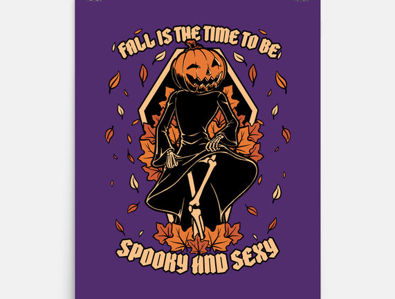 Spooky Fall Pumpkin