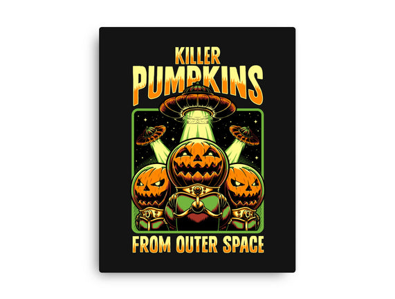 Halloween Pumpkin Space Movie