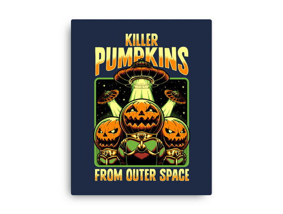Halloween Pumpkin Space Movie