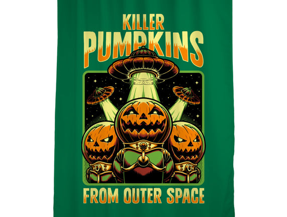 Halloween Pumpkin Space Movie