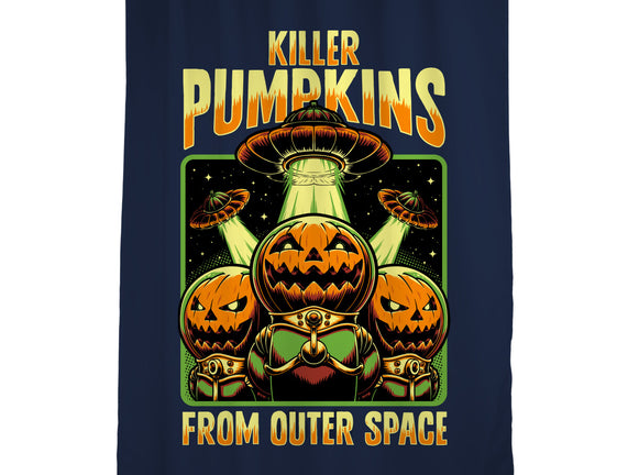 Halloween Pumpkin Space Movie