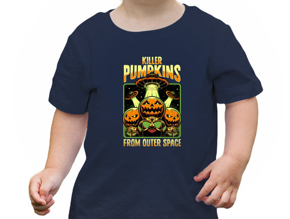 Halloween Pumpkin Space Movie