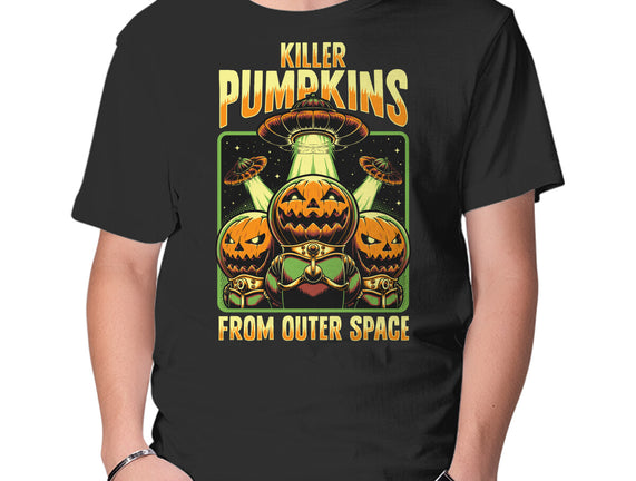 Halloween Pumpkin Space Movie