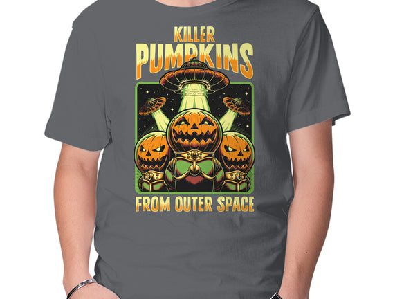 Halloween Pumpkin Space Movie