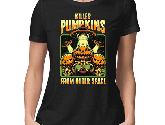 Halloween Pumpkin Space Movie