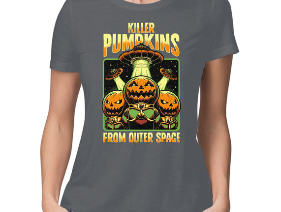 Halloween Pumpkin Space Movie