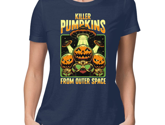 Halloween Pumpkin Space Movie