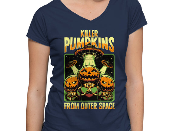 Halloween Pumpkin Space Movie