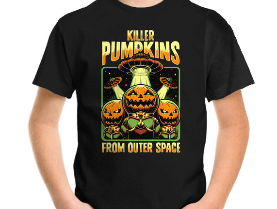 Halloween Pumpkin Space Movie