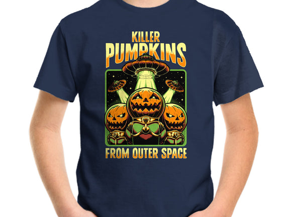 Halloween Pumpkin Space Movie