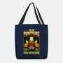 Halloween Pumpkin Space Movie-None-Basic Tote-Bag-Studio Mootant