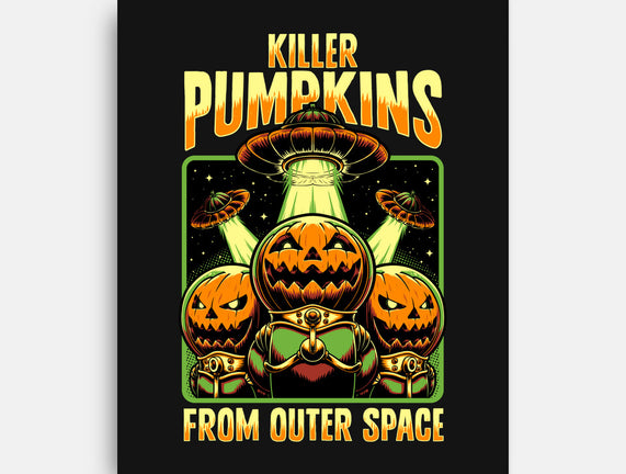 Halloween Pumpkin Space Movie