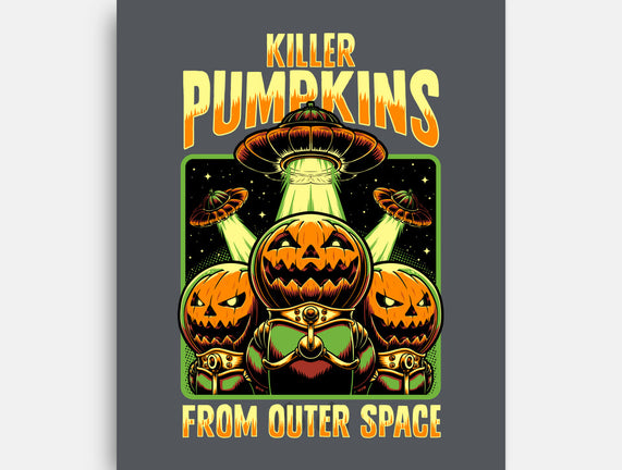 Halloween Pumpkin Space Movie
