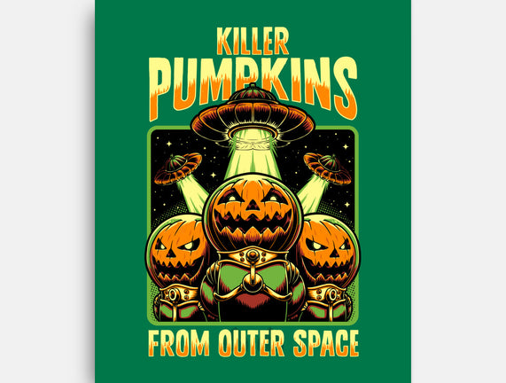 Halloween Pumpkin Space Movie