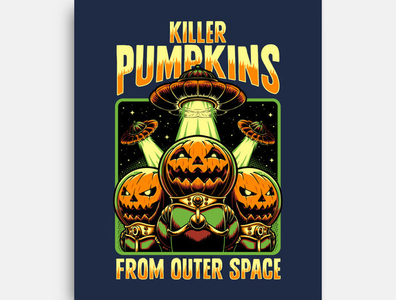 Halloween Pumpkin Space Movie