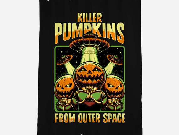 Halloween Pumpkin Space Movie