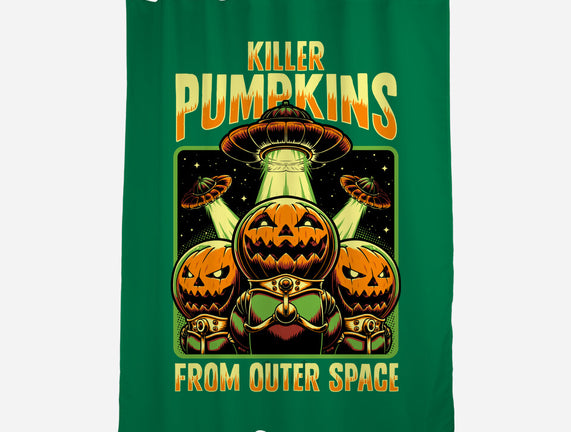 Halloween Pumpkin Space Movie