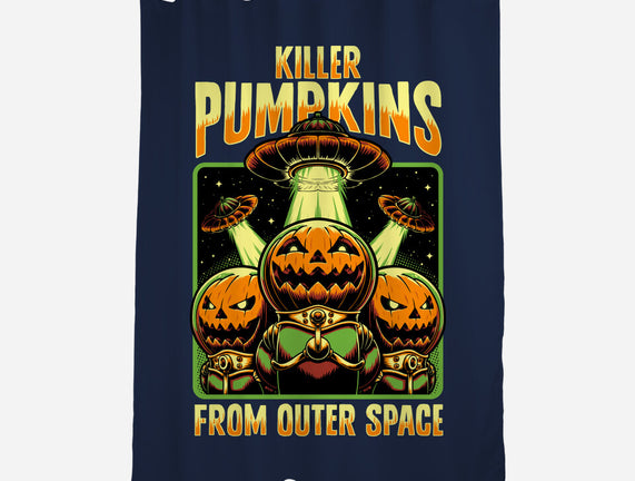 Halloween Pumpkin Space Movie