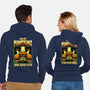 Halloween Pumpkin Space Movie-Unisex-Zip-Up-Sweatshirt-Studio Mootant