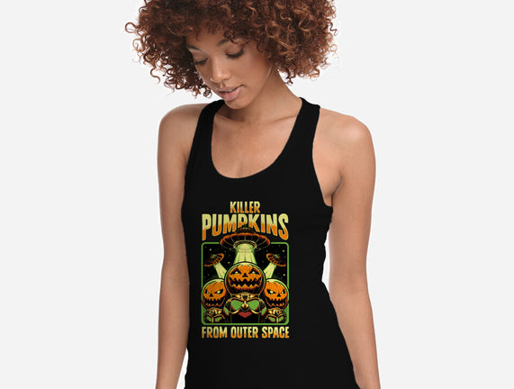 Halloween Pumpkin Space Movie
