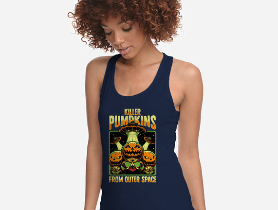 Halloween Pumpkin Space Movie