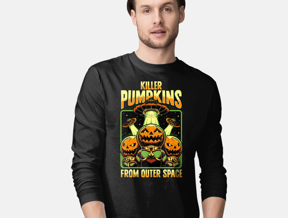 Halloween Pumpkin Space Movie
