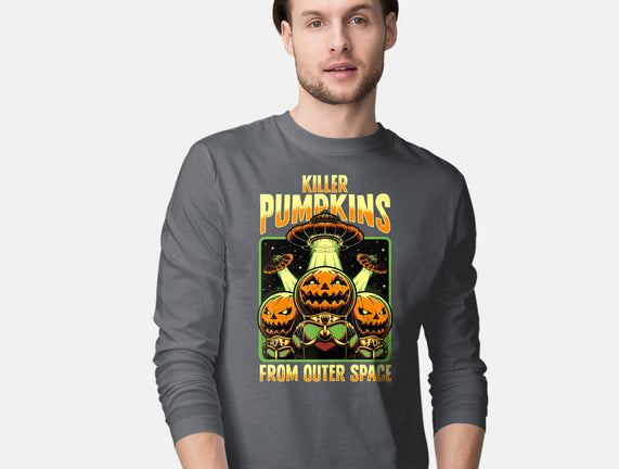 Halloween Pumpkin Space Movie