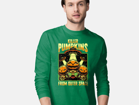 Halloween Pumpkin Space Movie