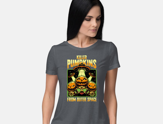 Halloween Pumpkin Space Movie